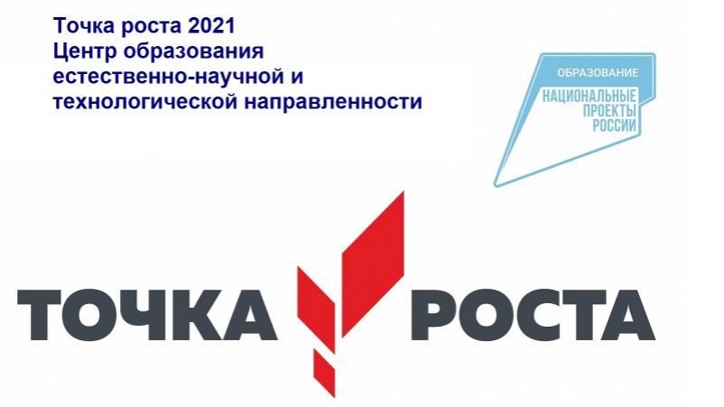 &amp;quot;Точка роста&amp;quot;. Центр образования естественно-научного и технологического профилей.